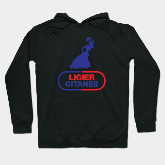 Ligier F1 team Hoodie by retropetrol